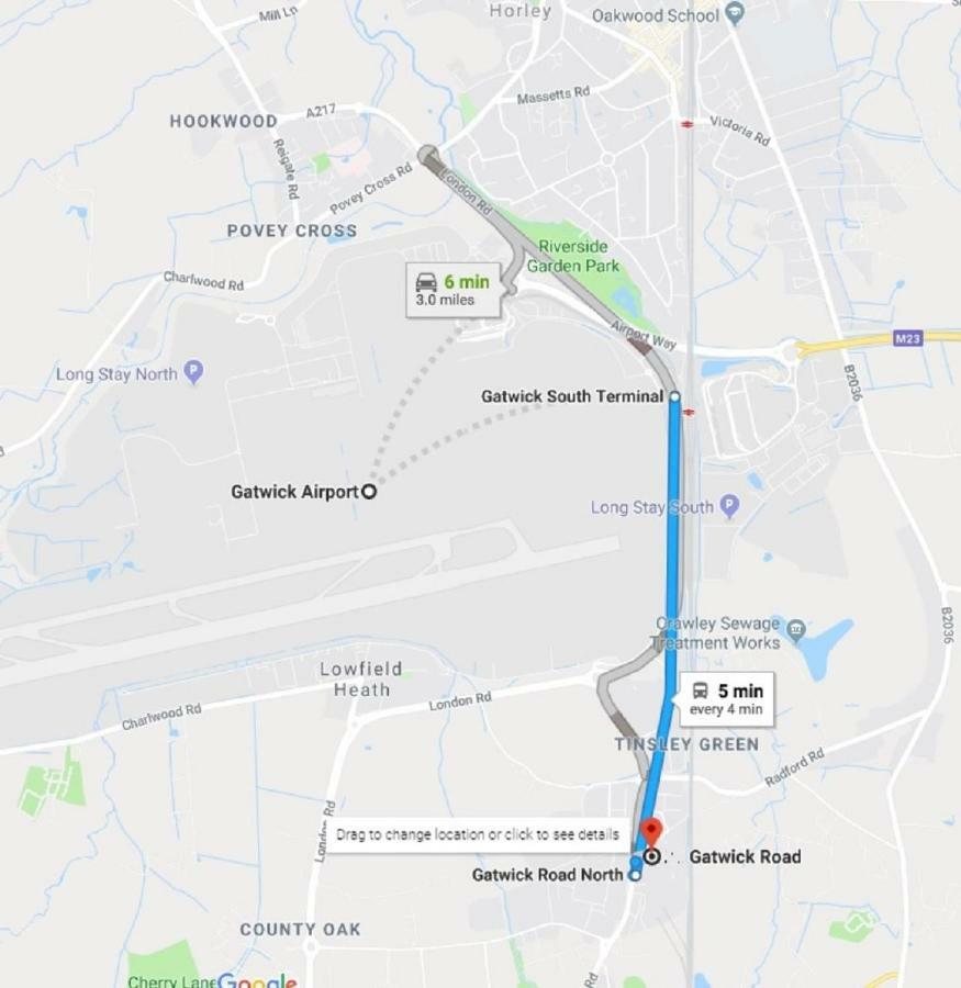 קרואולי Lux Apartment In Gatwick מראה חיצוני תמונה